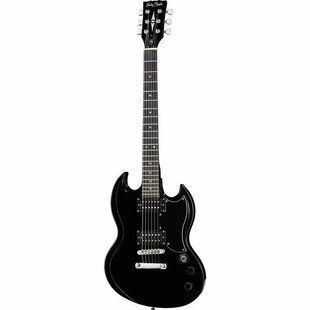 Електрогитара Harley Benton DC-200 BK Student Series