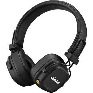 Навушники з мікрофоном Marshall Major IV Bluetooth Black (1005773)