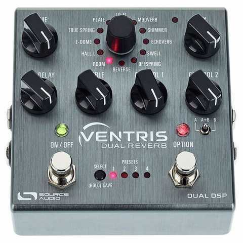 Гитарная педаль Source Audio Ventris Dual Reverb купить в интернет