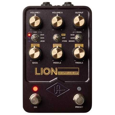 ★UNIVERSAL AUDIO 　Lion 68 Super Lead Amp Гитарная педаль Universal Audio UAFX Lion 68 Super Lead Amp купить