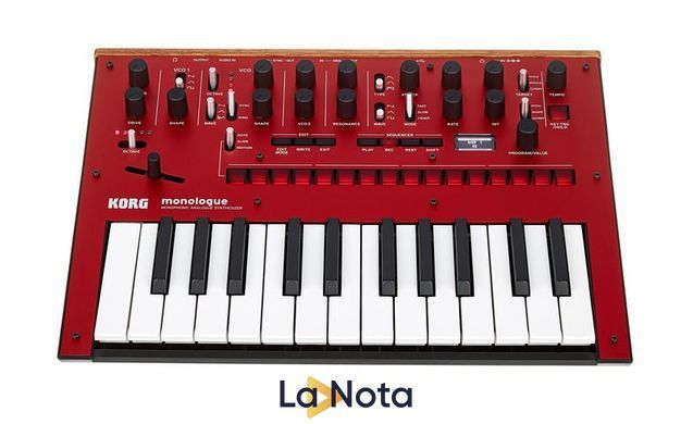 Аналоговий синтезатор Korg MONOLOGUE Red
