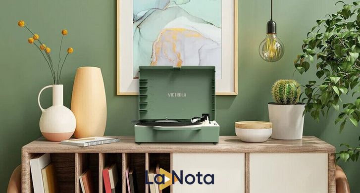 Проигрыватель виниловых дисков Victrola VSC-725SB Re-Spin Green