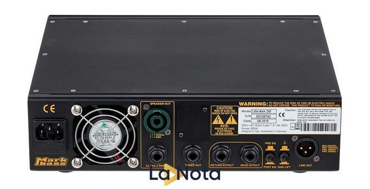 Підсилювач (голова) Markbass Little MARK 250 Black
