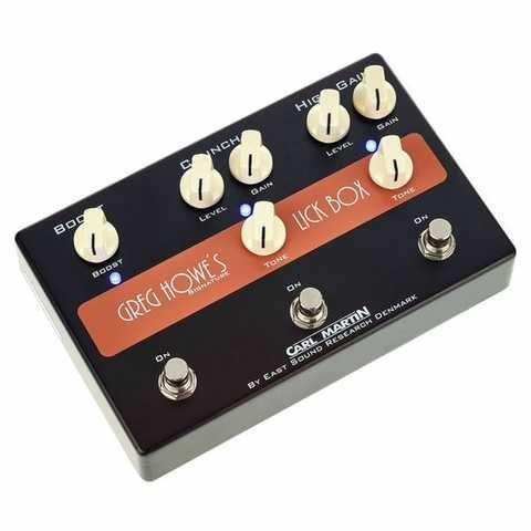 Гитарная педаль Carl Martin Lick Box Signature Greg Howe купить в
