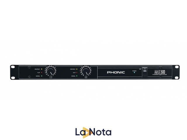 Усилитель мощности Phonic MAX 500 - LaNota - интернет-магазин