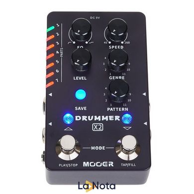 Драм машина Mooer Stereo Drummer X2