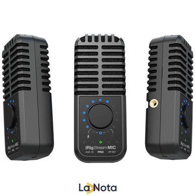 Мікрофон IK Multimedia iRig Stream Mic Pro