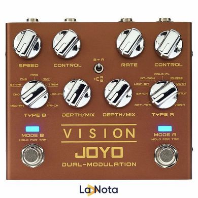 Гитарная педаль Joyo R-09 Vision Dual Mod