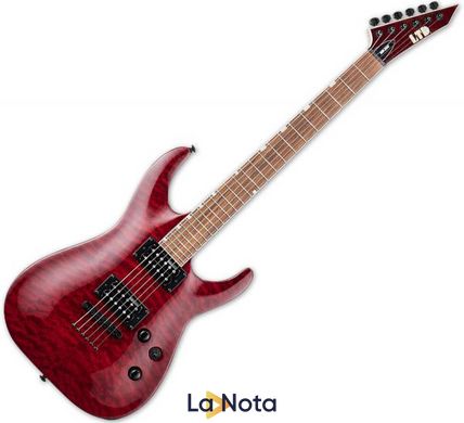 Електрогітара ESP LTD MH-200QM NT See Thru Black Cherry