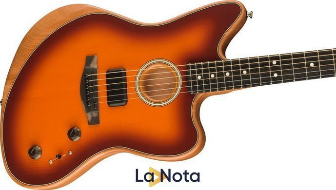 Полуакустическая гитара Fender American Acoustasonic Jazzmaster TBS