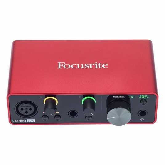 USB аудіоінтерфейс Focusrite Scarlett Solo 3rd Gen купити в
