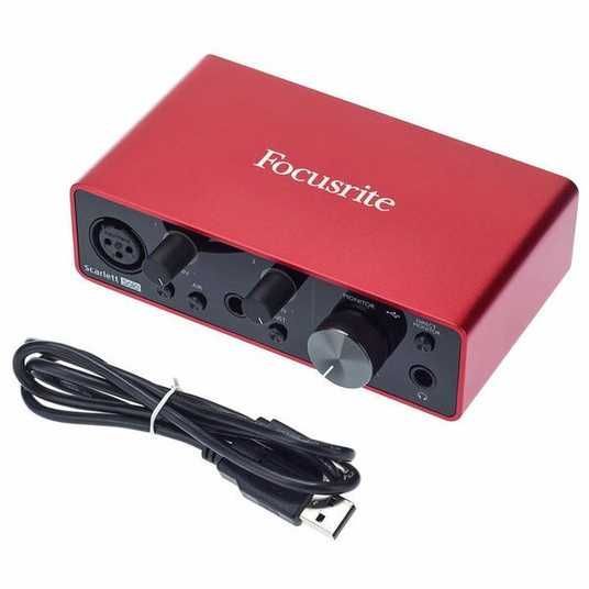 Focusrite Scarlett Solo 本体 USB аудіоінтерфейс Focusrite Scarlett Solo 3rd Gen купити в