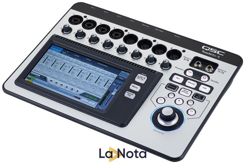 Мікшерний пульт QSC TouchMix-8 купити в інтернет-магазині LaNota