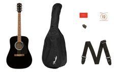 Акустична гітара Fender FA-115 Dreadnought Pack WN Black V2