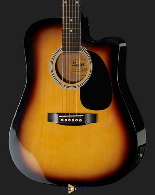 Электроакустическая гитара Squier SA-105CE SB