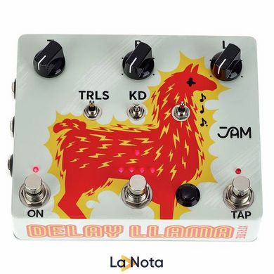 Гітарна педаль Jam Pedals Delay Llama Xtreme