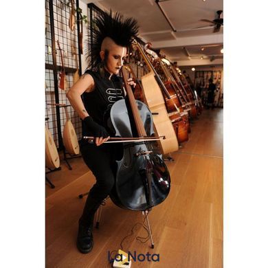 Акустична віолончель Thomann Gothic Black Cello 4/4