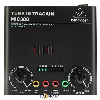 Мікрофонний передпідсилювач Behringer MIC300