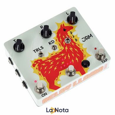 Гітарна педаль Jam Pedals Delay Llama Xtreme