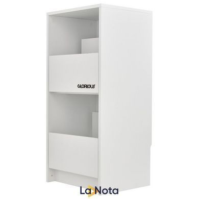 Полка для виниловых пластинок Glorious Vinyl Vault White
