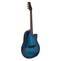 Акустическая гитара Ovation CE44P-BLFL-G Elite