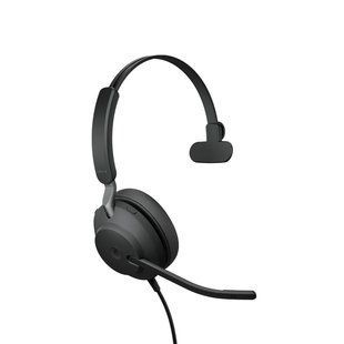 Наушники JABRA Evolve2 40 MS Mono Black USB Type-A (24089-899-999)