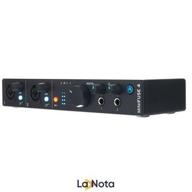 Аудіоінтерфейс Arturia MiniFuse 4 Black