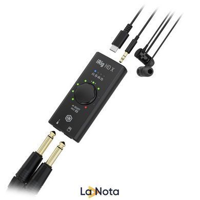 USB аудіоінтерфейс IK Multimedia iRig HD X