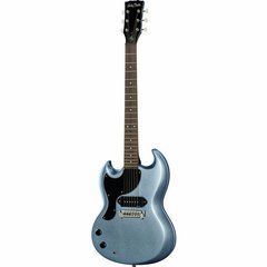 Електрогитара Harley Benton DC-60 Junior LH Pelham Blue
