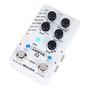 Гітарна педаль Mooer Stereo Looper X2