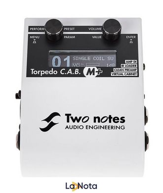 Гітарна педаль Two notes Torpedo CAB M+