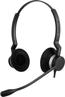 Навушники з мікрофоном Jabra Biz 2300 QD Duo (2309-820-104)