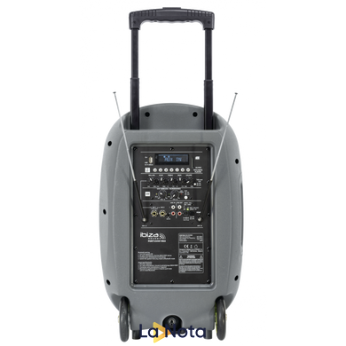 Мобільна акустична система Ibiza Port12VHF MKII Silver