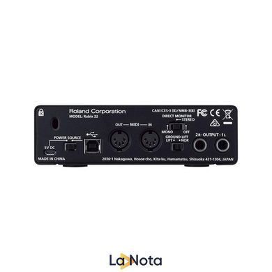 USB аудіоінтерфейс Roland Rubix22
