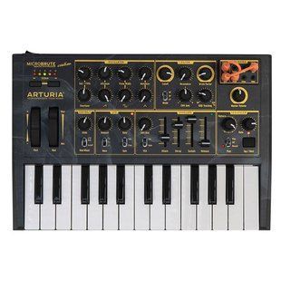 Аналоговый синтезатор Arturia MicroBrute Creation, Черный