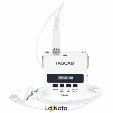 Диктофон Tascam DR-10L White