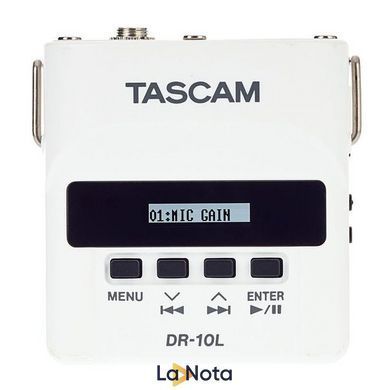Диктофон Tascam DR-10L White