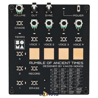 Аналоговий синтезатор SOMA Rumble of Ancient Times