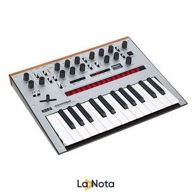 Аналоговый синтезатор Korg MONOLOGUE Silver