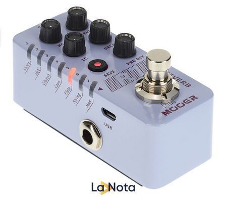 Гітарна педаль Mooer R7 Reverb