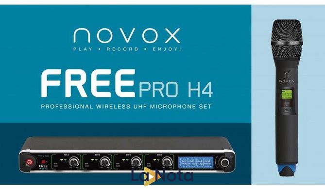 Мікрофонна радіосистема Novox FREE PRO H4