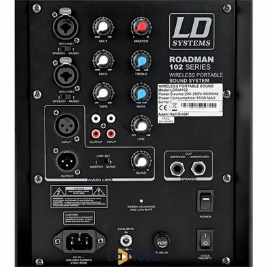 Мобільна акустична система LD Systems Roadman 102