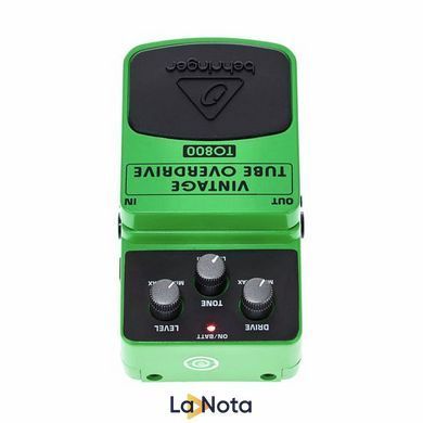 Гітарна педаль Behringer TO800 Vintage Tube Overdrive
