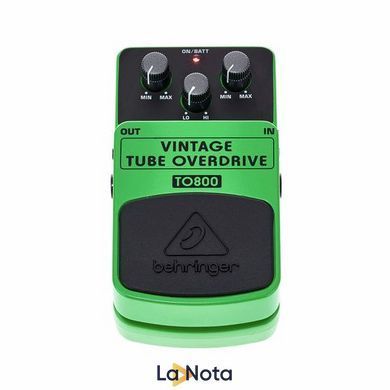 Гітарна педаль Behringer TO800 Vintage Tube Overdrive