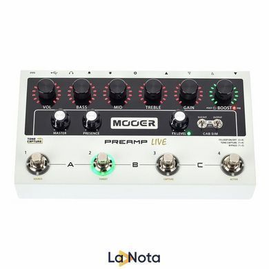 Гітарна педаль Mooer Micro Preamp Live