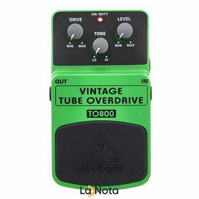 Гітарна педаль Behringer TO800 Vintage Tube Overdrive