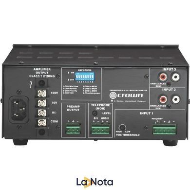 Підсилювач потужності Crown 160MA