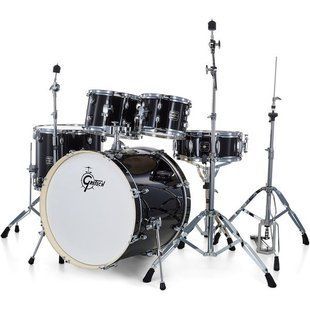 Ударная установка Gretsch Drums Energy Black 22" 5-piece HWP