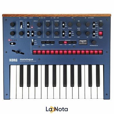 Аналоговый синтезатор Korg MONOLOGUE Blue