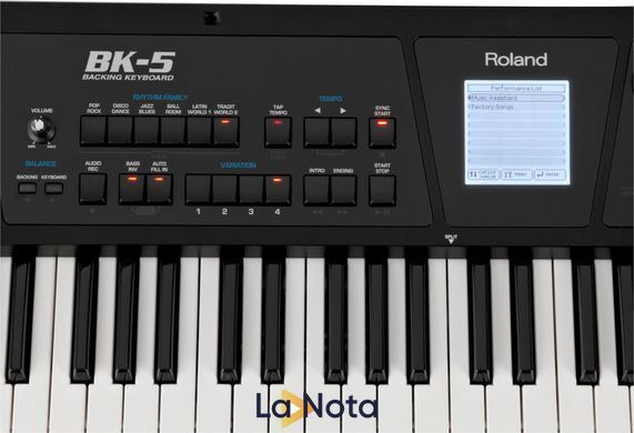 Синтезатор Roland BK-5, Чорний